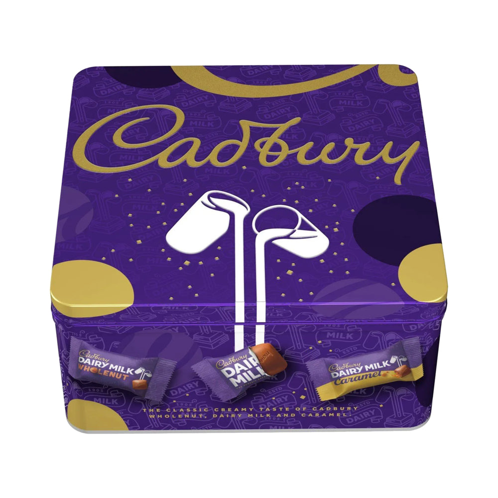 Image of Cadbury UK Mixed Chunks Tin - 380g