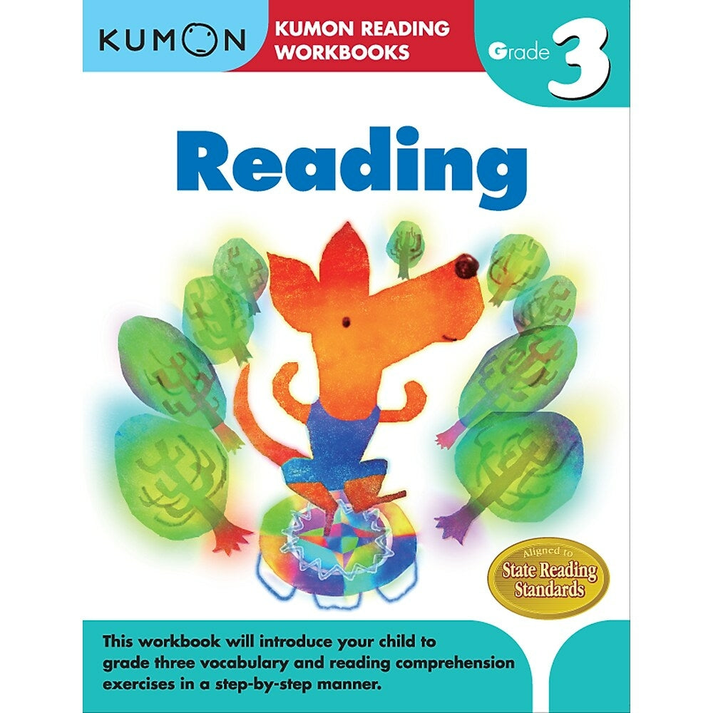 Image of Kumon Publishing Kid's Educational Workbooks Reading - Grade 3