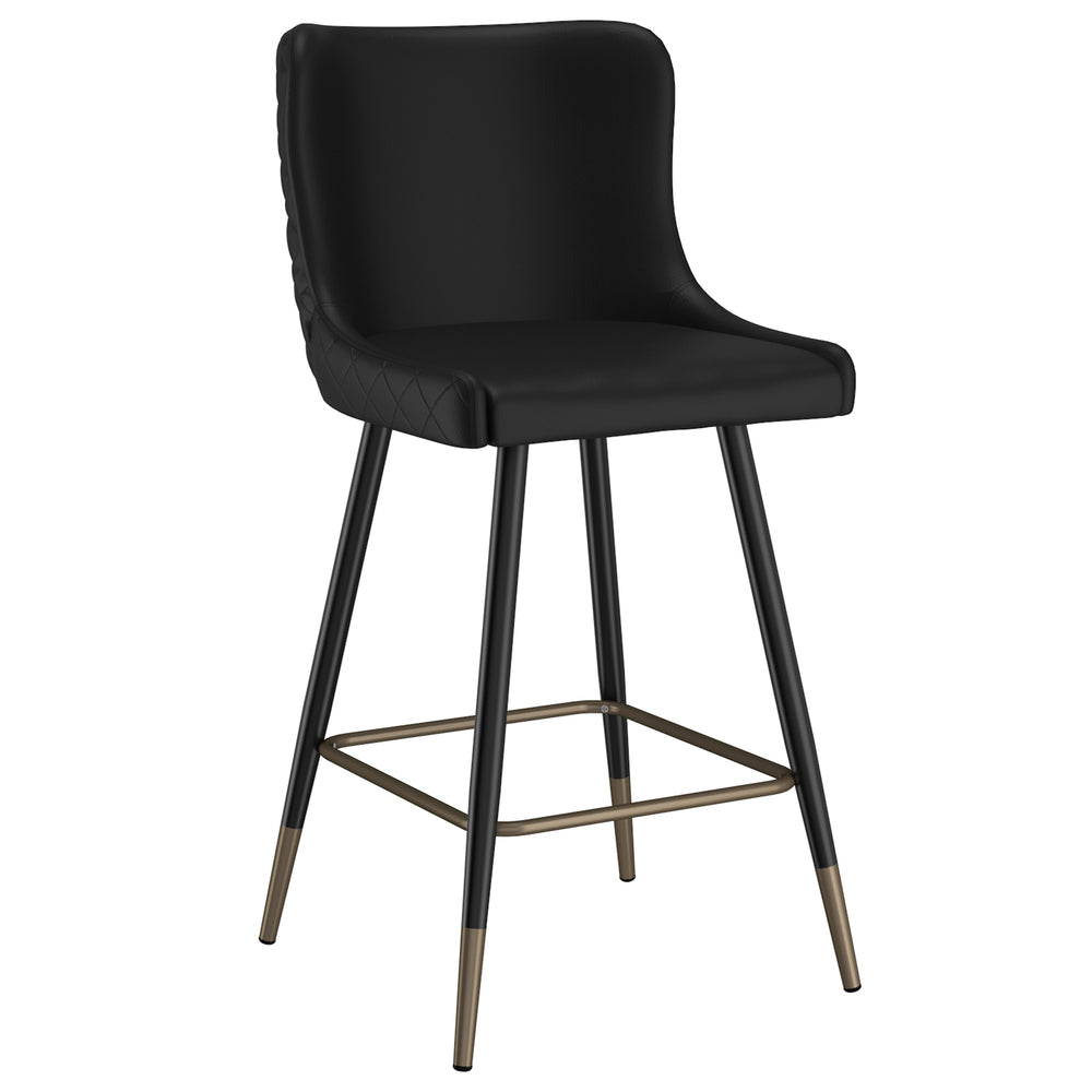 Image of nspire Contemporary 26" Counter Stool - Black - 2 Pack