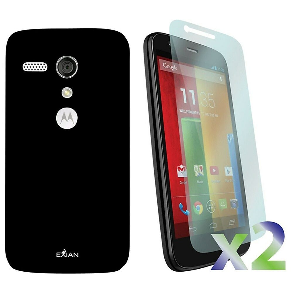 Image of Exian Case for Moto G - Solid Black