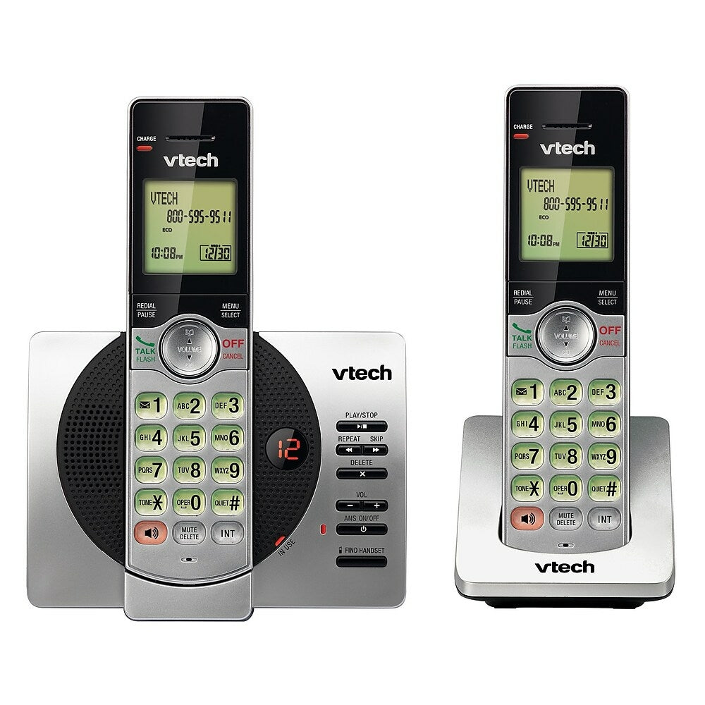 Image of Vtech CS6929-2 2-Handset Cordless Phone with Digital Answering System