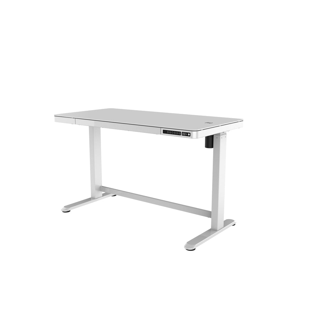 Image of Koble Juno 47.2"W Height Adjustable Smart Desk with Drawer - White