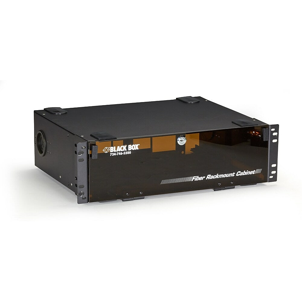 Image of Black Box JPM406A-R6 Rackmount Fiber Enclosure Locking - 3U, 12-Slot