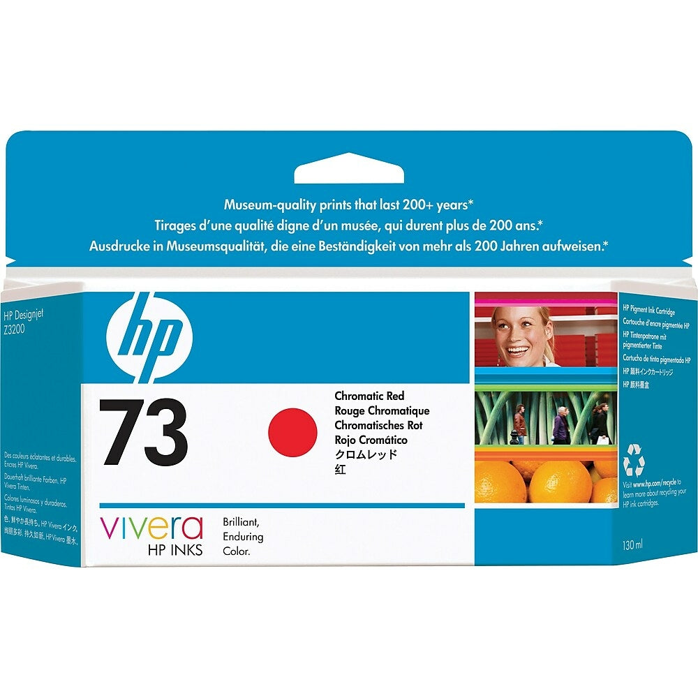 Image of HP 73 Chromatic Red Ink Cartridge (CD951A)