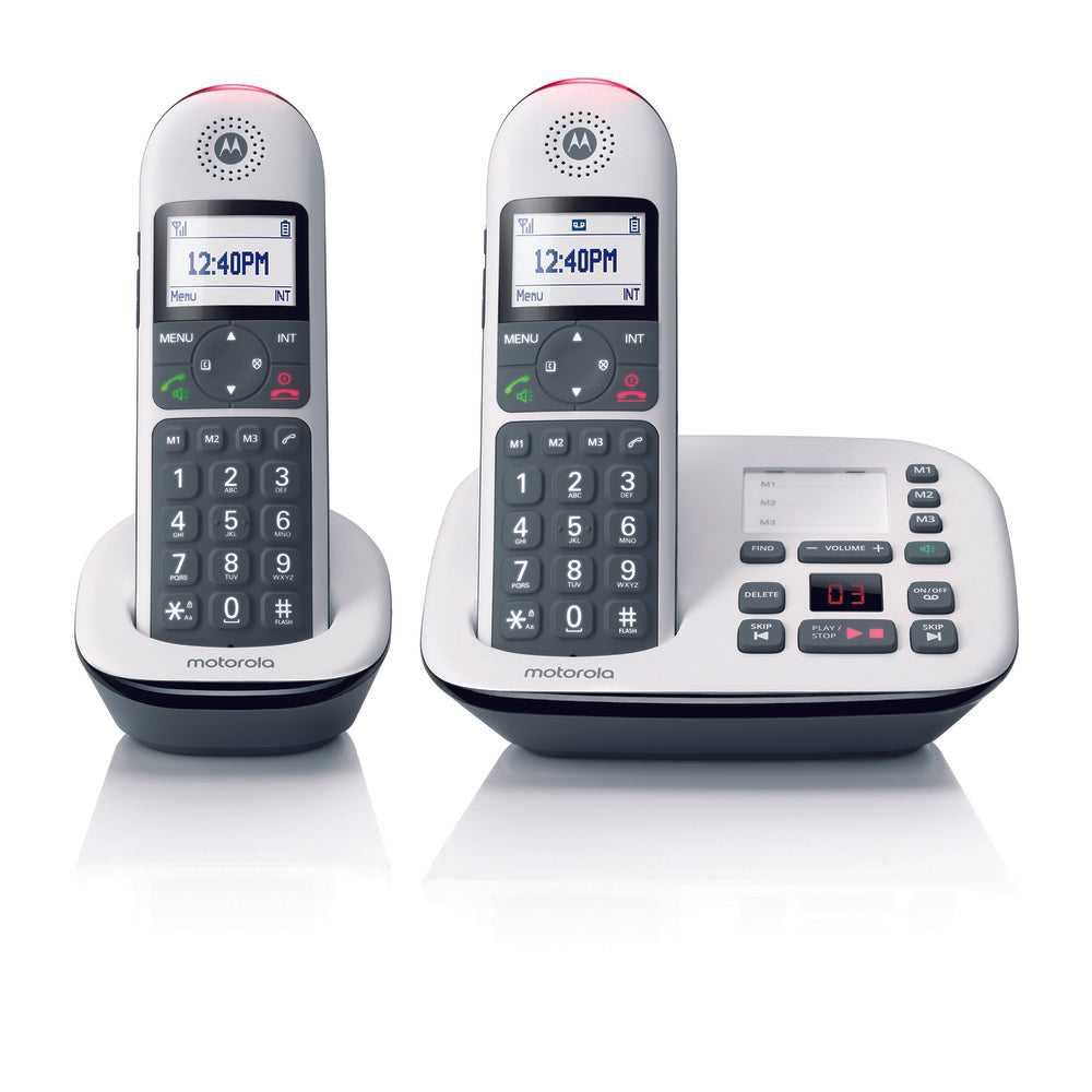 Image of Motorola 2 Handset Cordless Phone (CD5012)