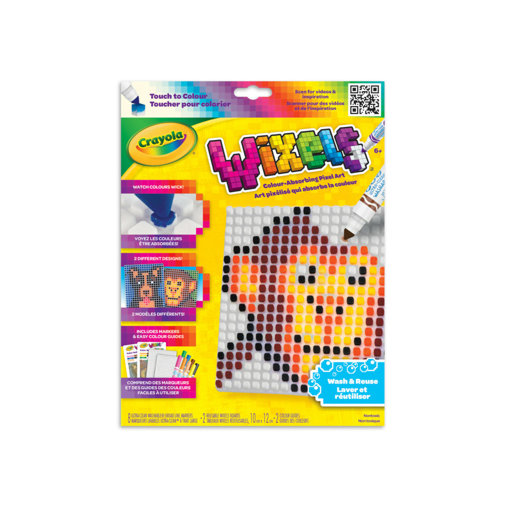 Image of Crayola Wixels Animals Activity Kit
