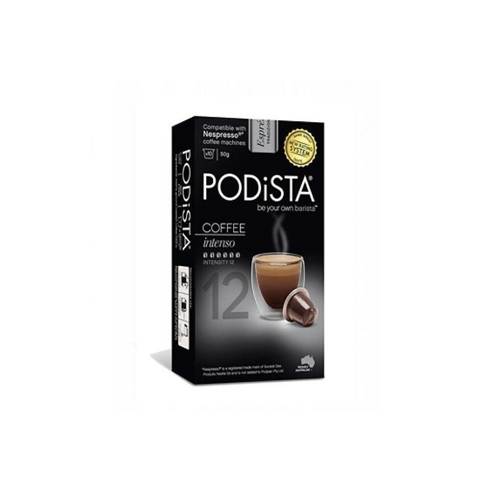 Image of PODiSTA Intenso Nespresso Original Line Capsules - 60 Pack