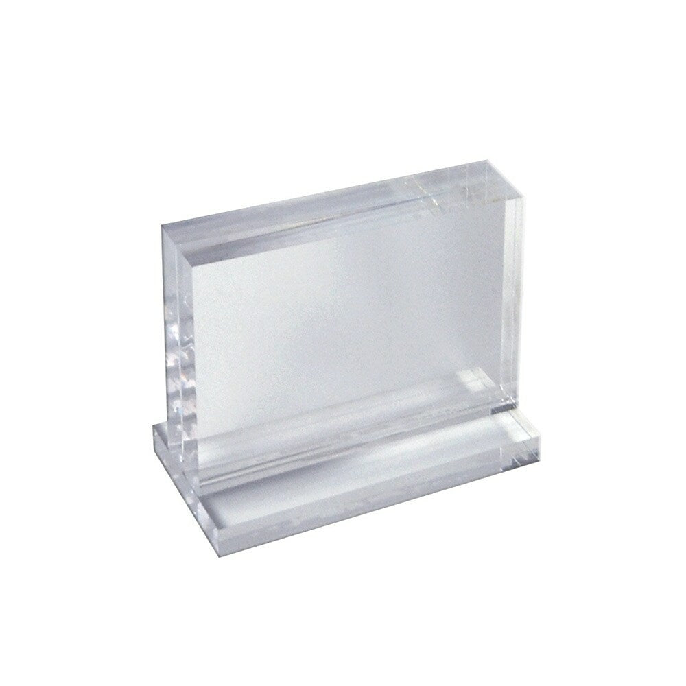 Image of Azar Horizontal Acrylic Block On Acrylic Base, 8.5" x 5.5" (104518)