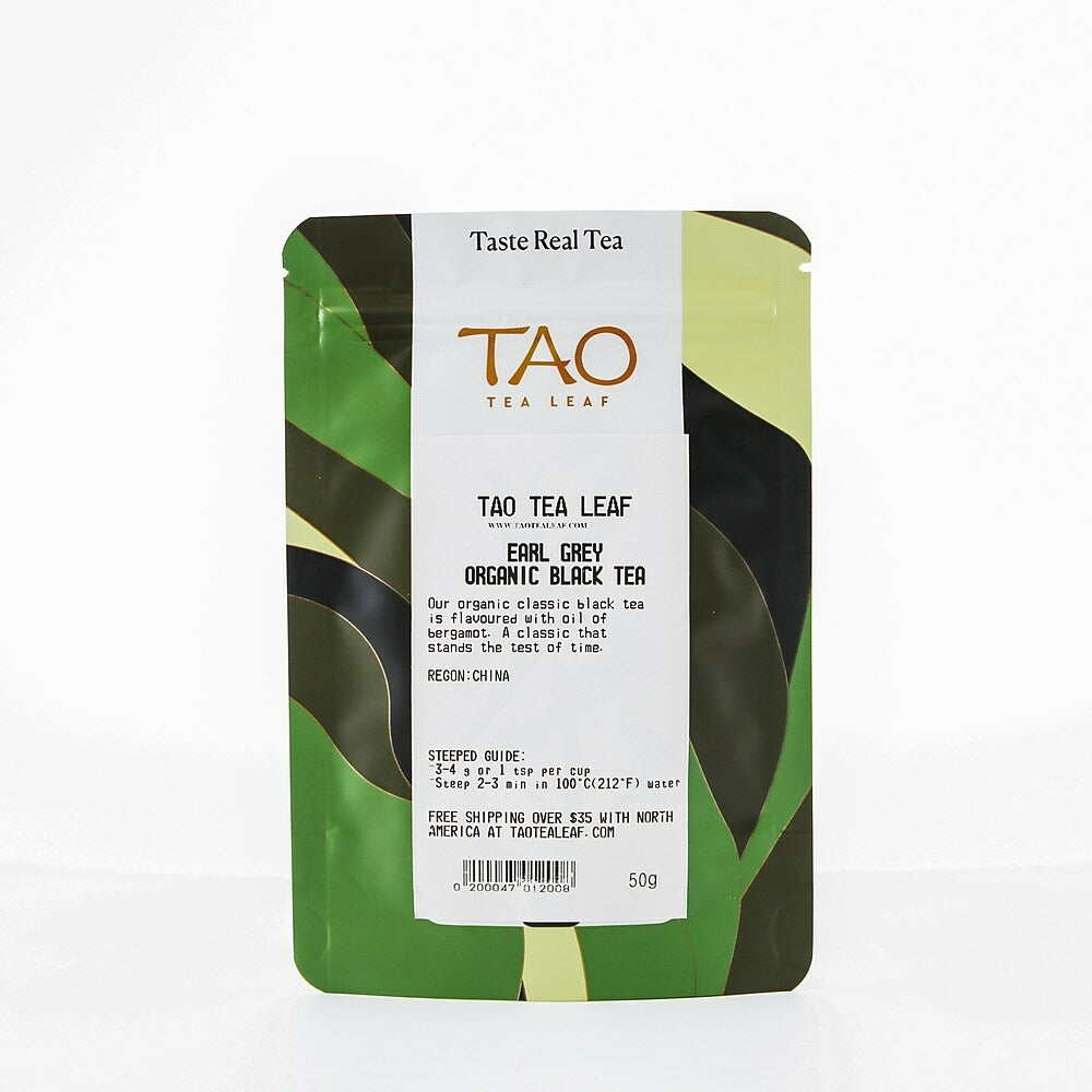 Image of Tao Tea Leaf Organic Earl Grey Black Tea - Loose Leaf - 50g