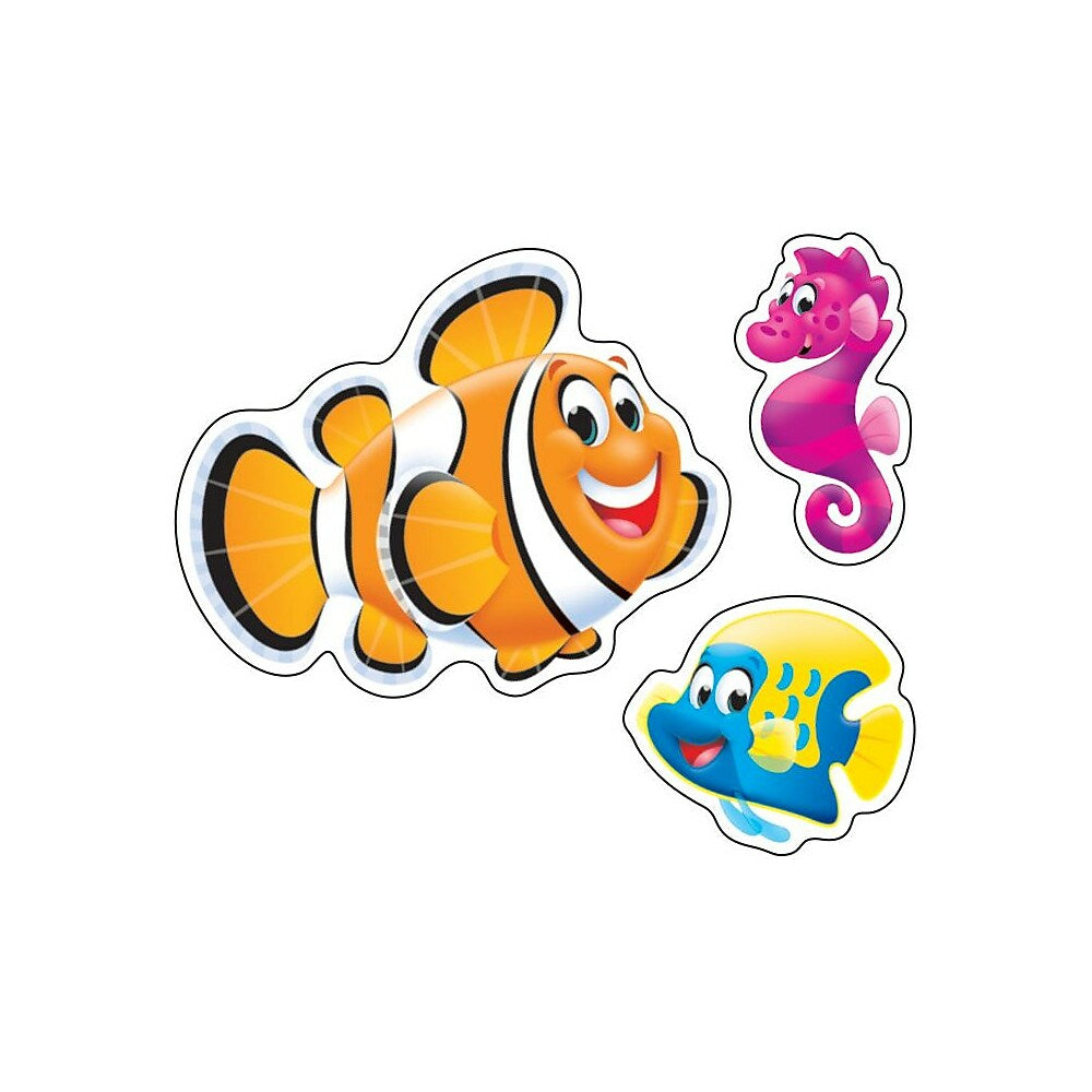 Image of TREND superShapes Stickers, Large, Sea Buddies, 160 Pack