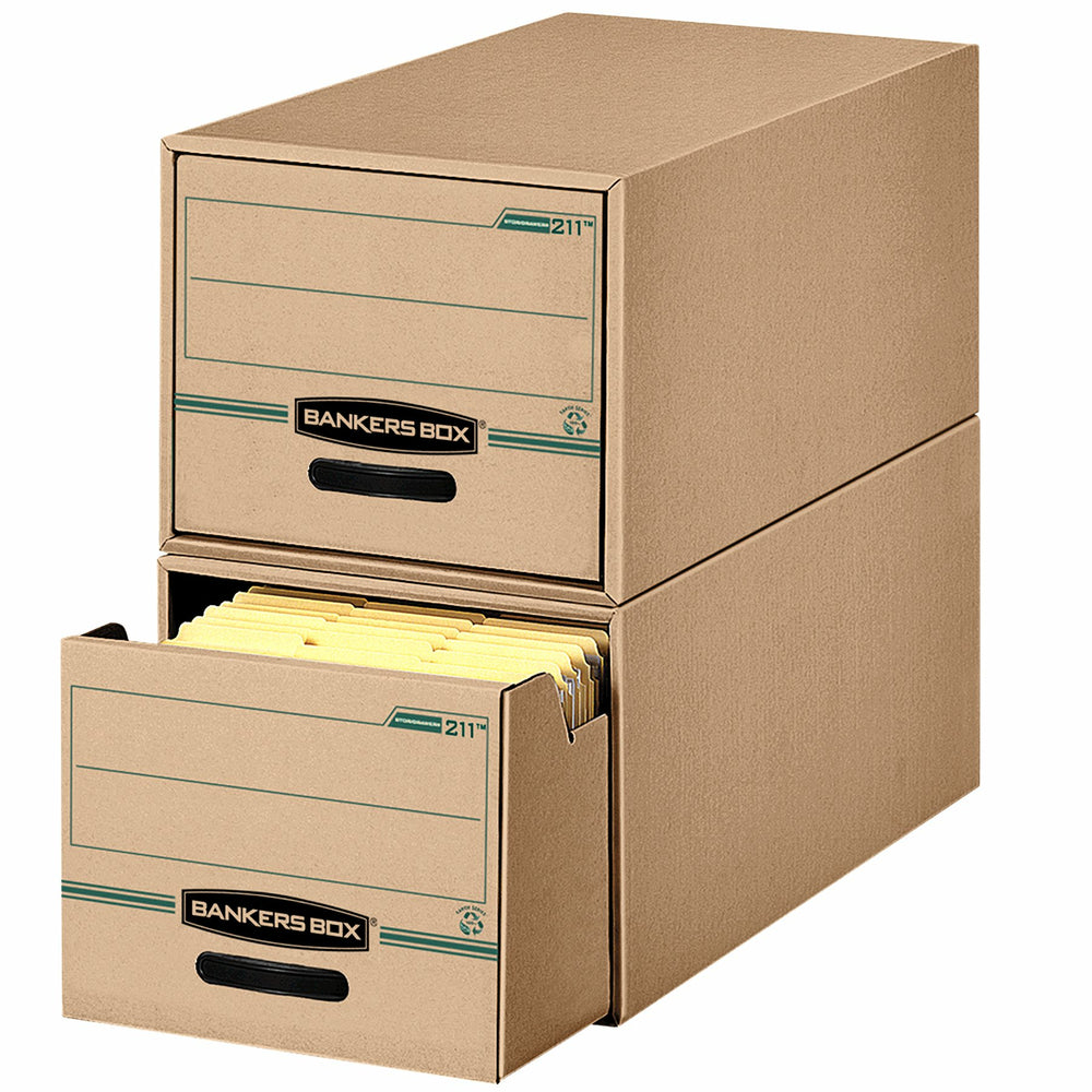 Image of Bankers Box Recycled Stor/Drawer Letter-Size Storage Drawer