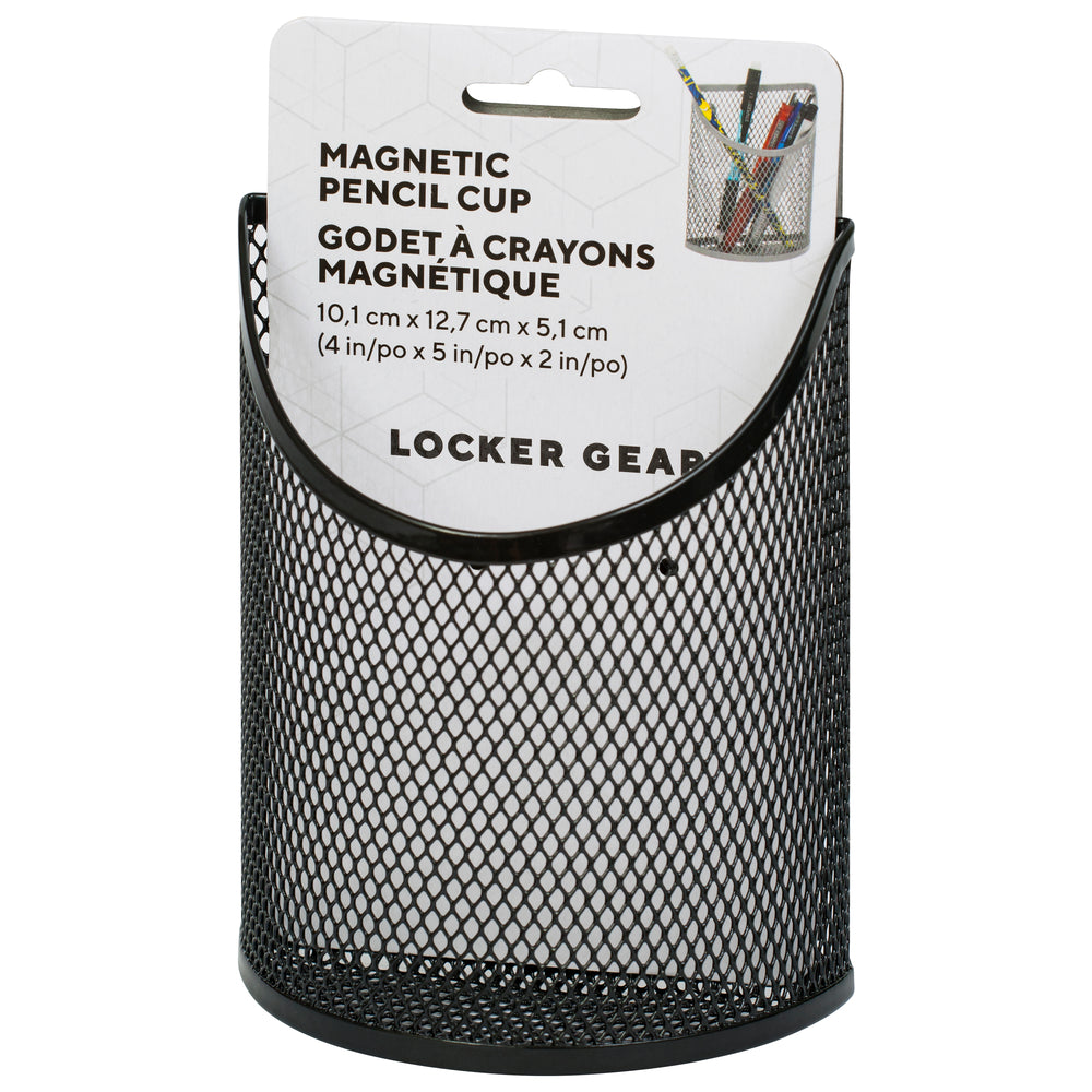 Image of Staples Magnetic Mesh Pencil Cup - Assorted Colours