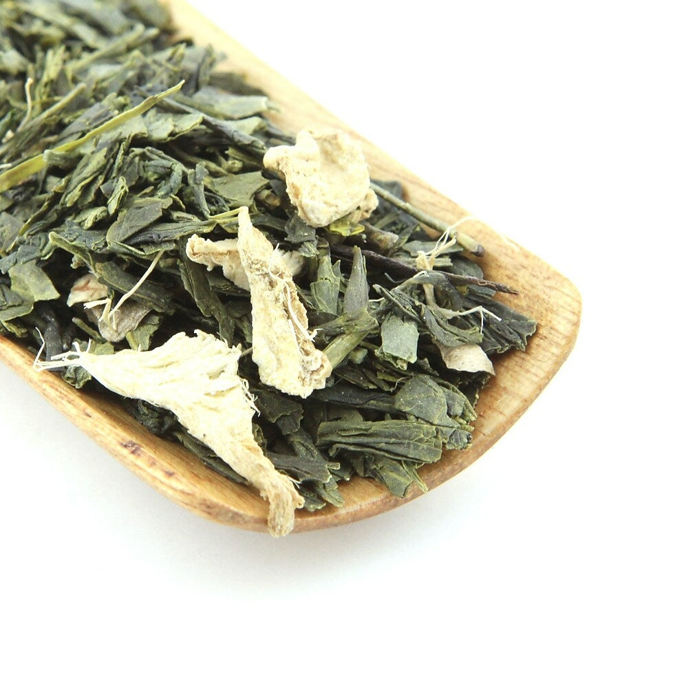 Image of Tao Tea Leaf Ginger Sencha Green Tea - Loose Leaf - 42g