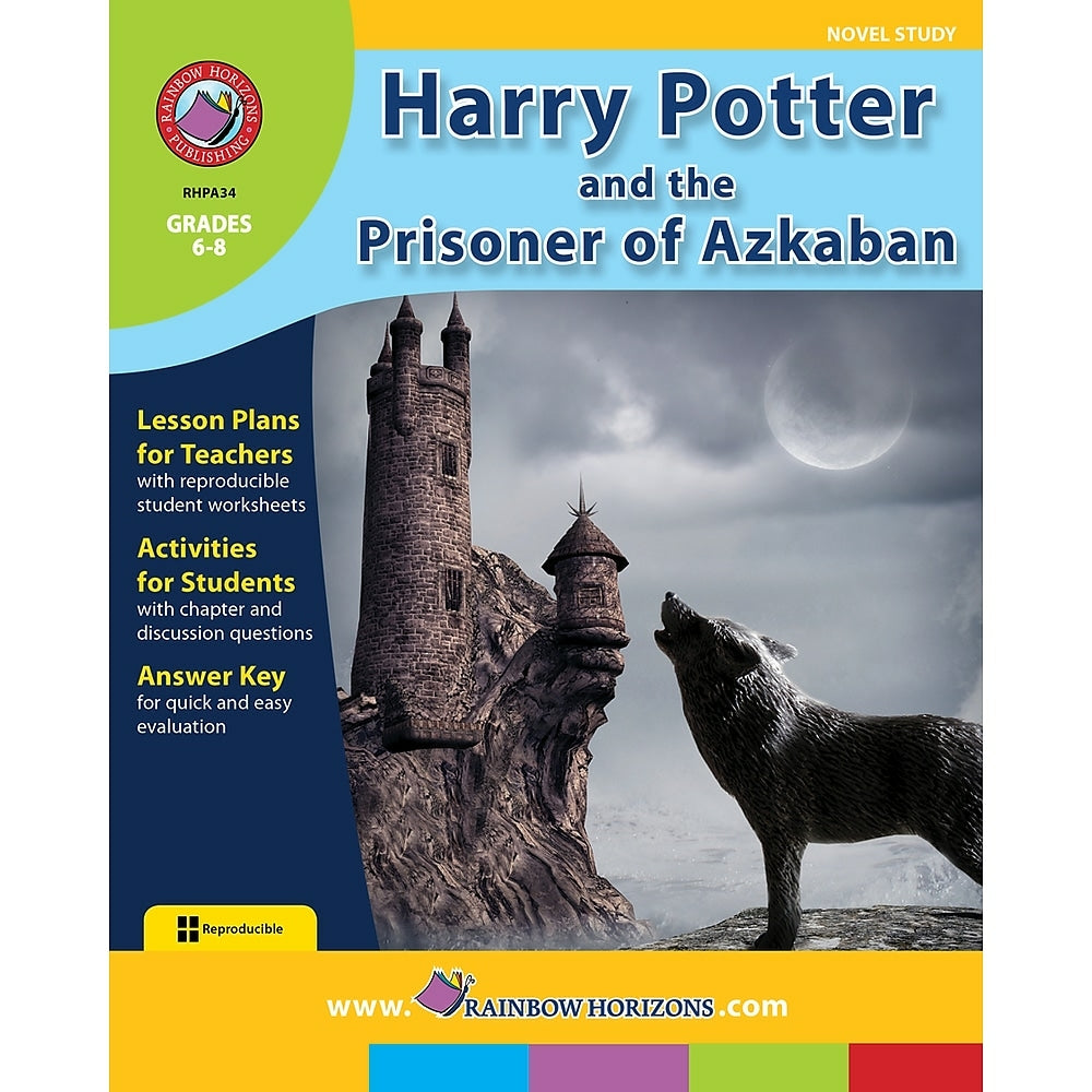 Image of eBook: Harry Potter and the Prisoner of Azkaban - Novel Study (PDF version) - Grade 4 - 8