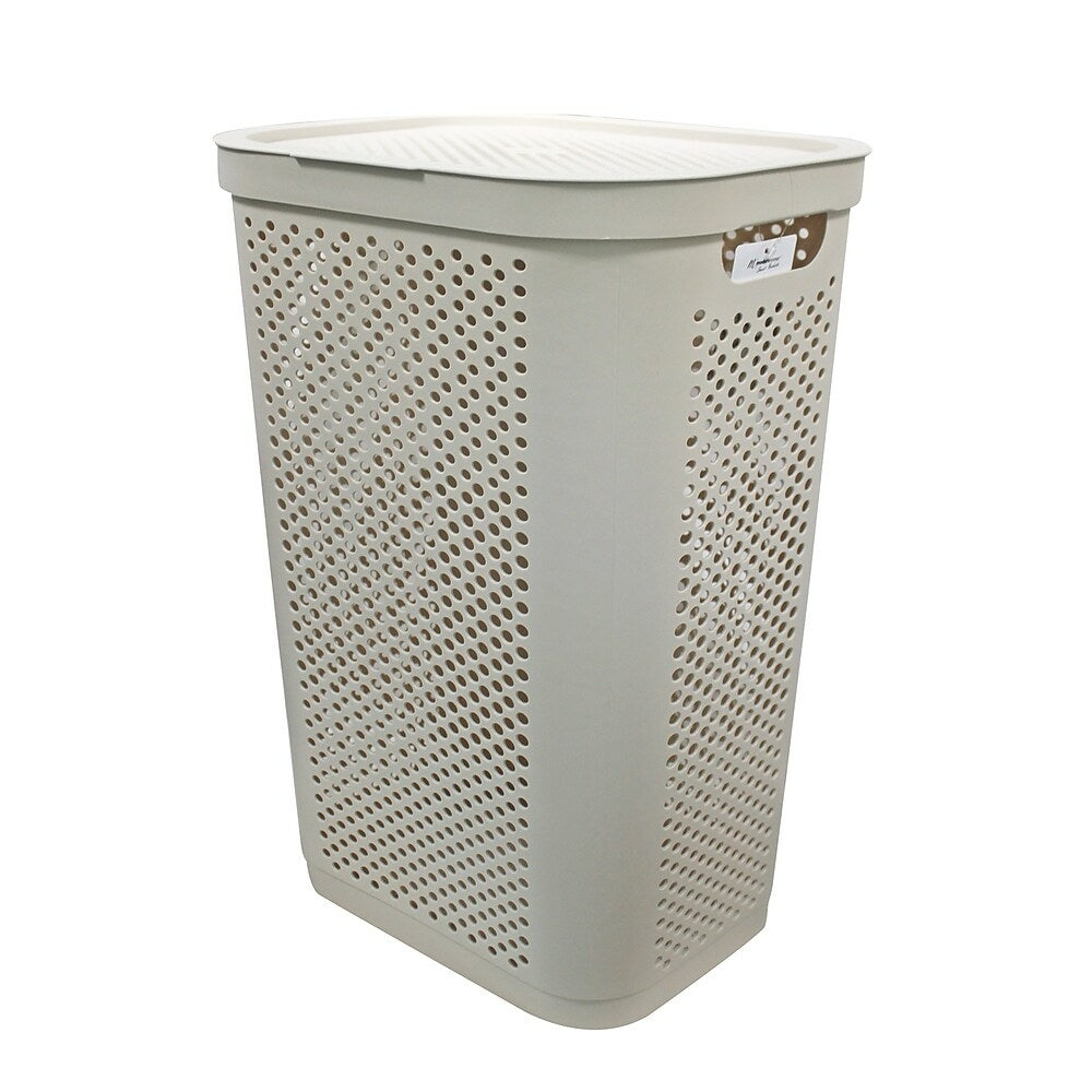 Image of Modern Homes 60L Laundry Hamper - Ivory