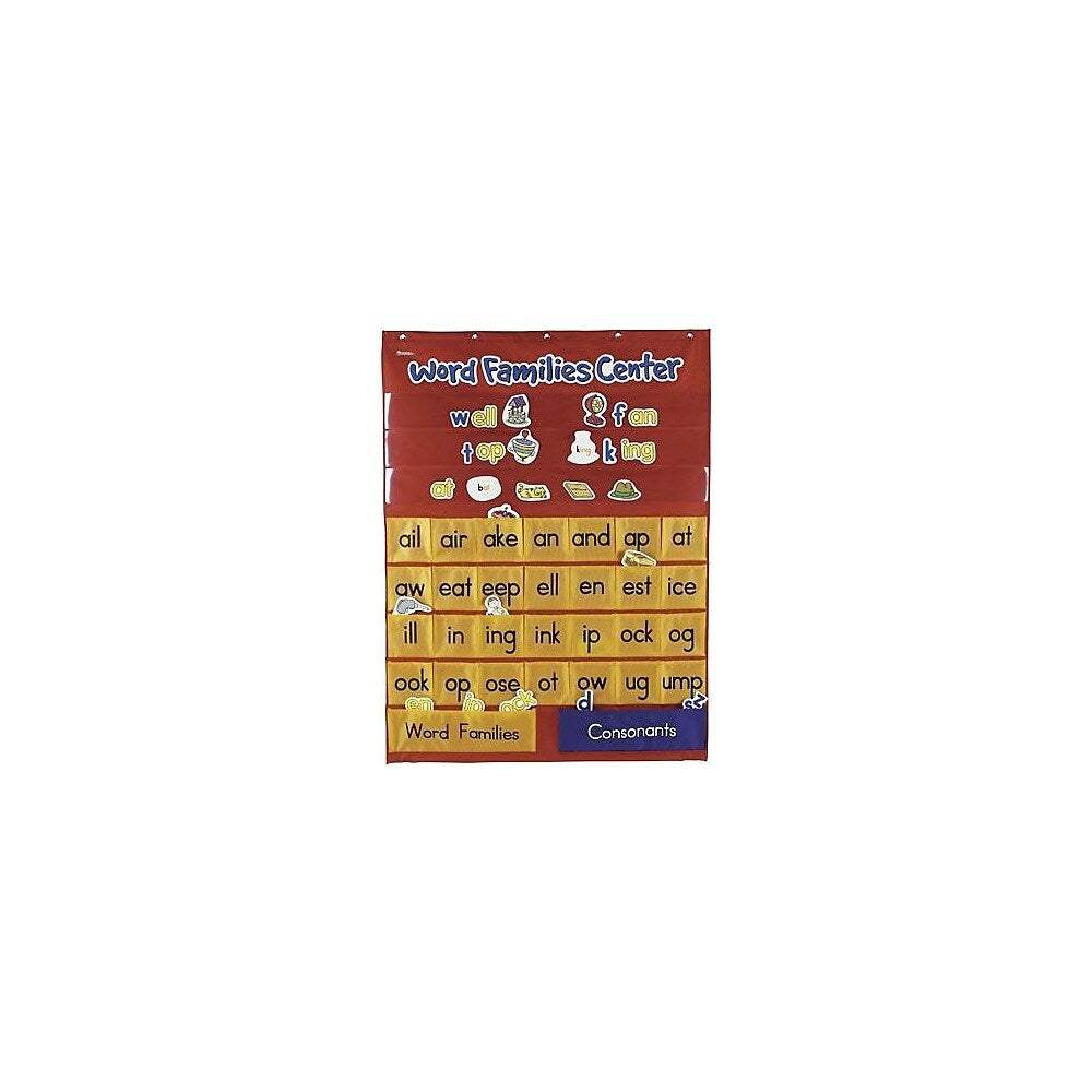 Image of Learning Resources Word Families & Rhyming Center Pocket Chart