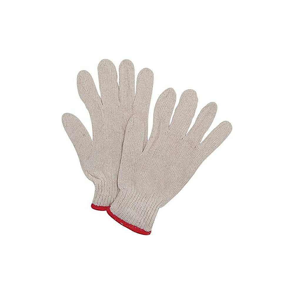 Image of Zenith Safety Heavyweight String Knit Gloves, Poly/Cotton, 7 Gauge, X-Small, 120 Pack