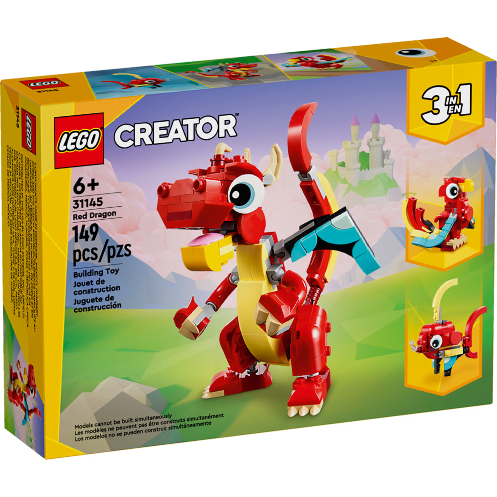 Image of LEGO Creator Red Dragon - 149 Pieces