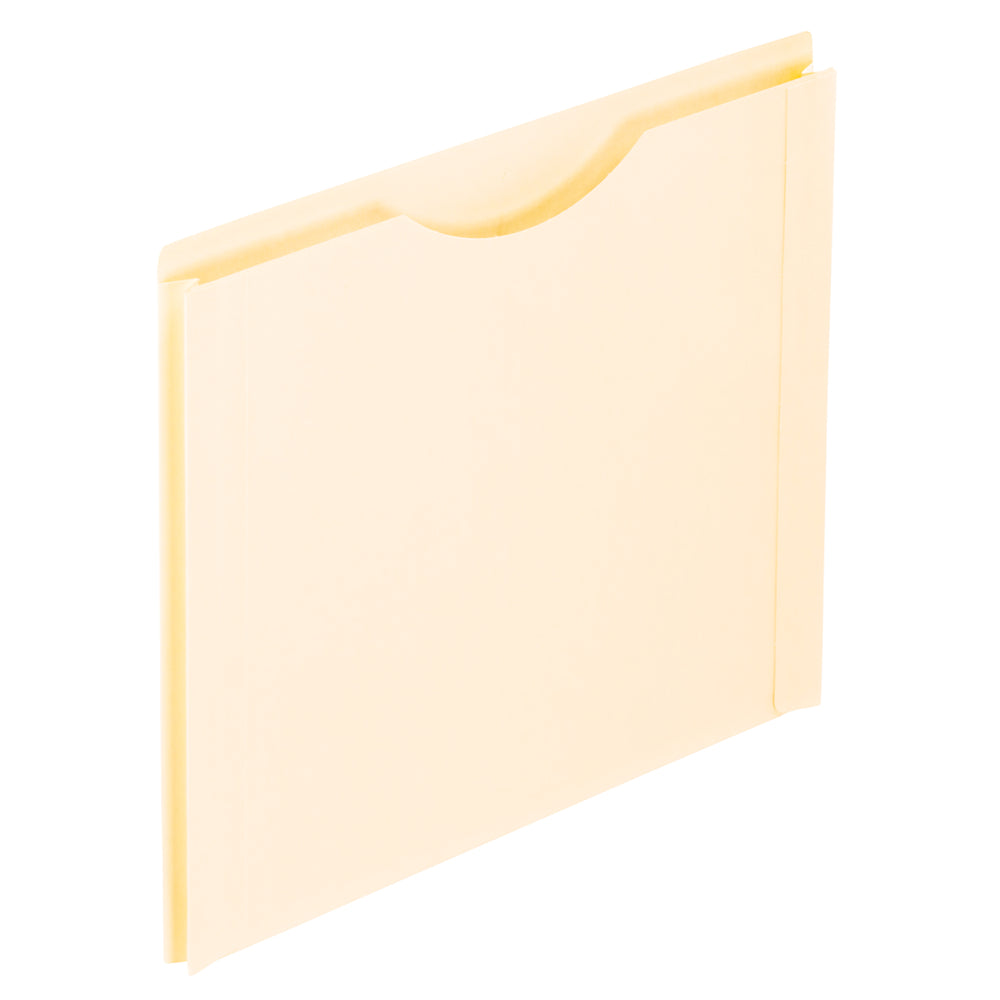 Image of Pendaflex Single Ply Tab File Jacket - Letter Size - Manila, Brown