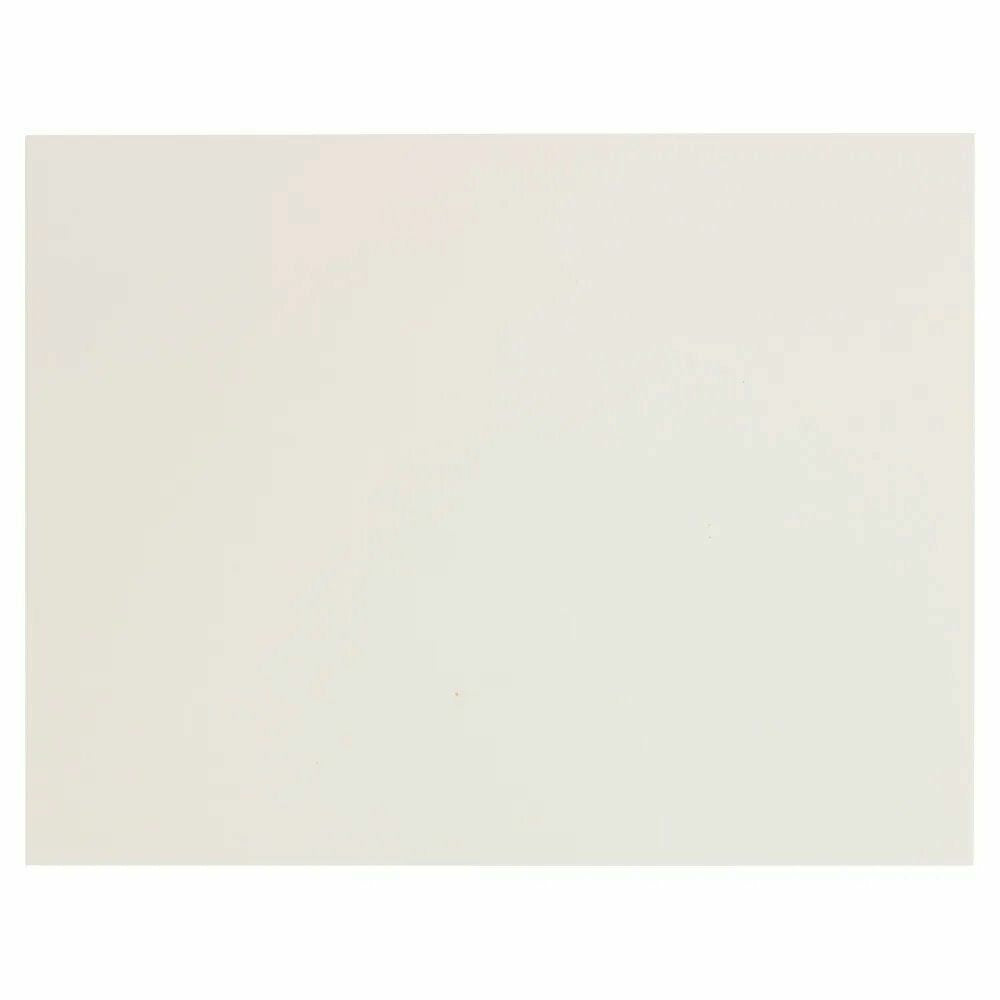 Image of JAM Paper Blank Flat Note Cards - A2 Size - 4 1/4" x 5.5" - Ivory - 100 Pack