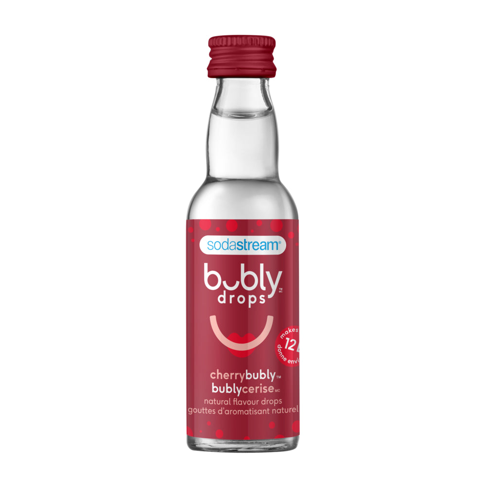 Image of SodaStream Bubly Drops - Cherry - 40mL
