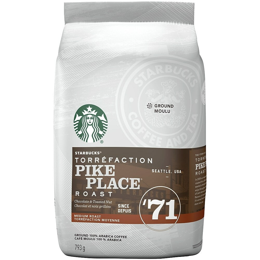 Image of Starbucks Roast & Ground Coffee - Pike Place - 793g