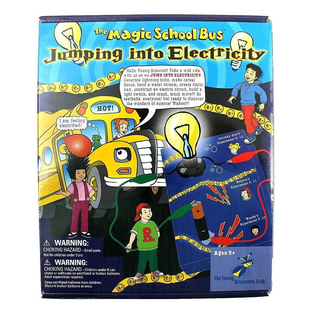 Image of The Young Scientist Club The Magic School Bus Series Jumping Into Electricity Activity Kit (YS-WH9251140)