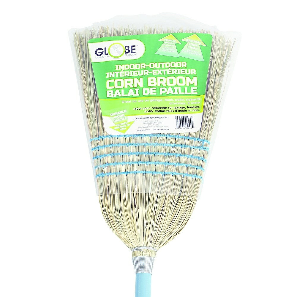 Image of Globe Housekeeper Corn Broom, 12 Pack (4000)