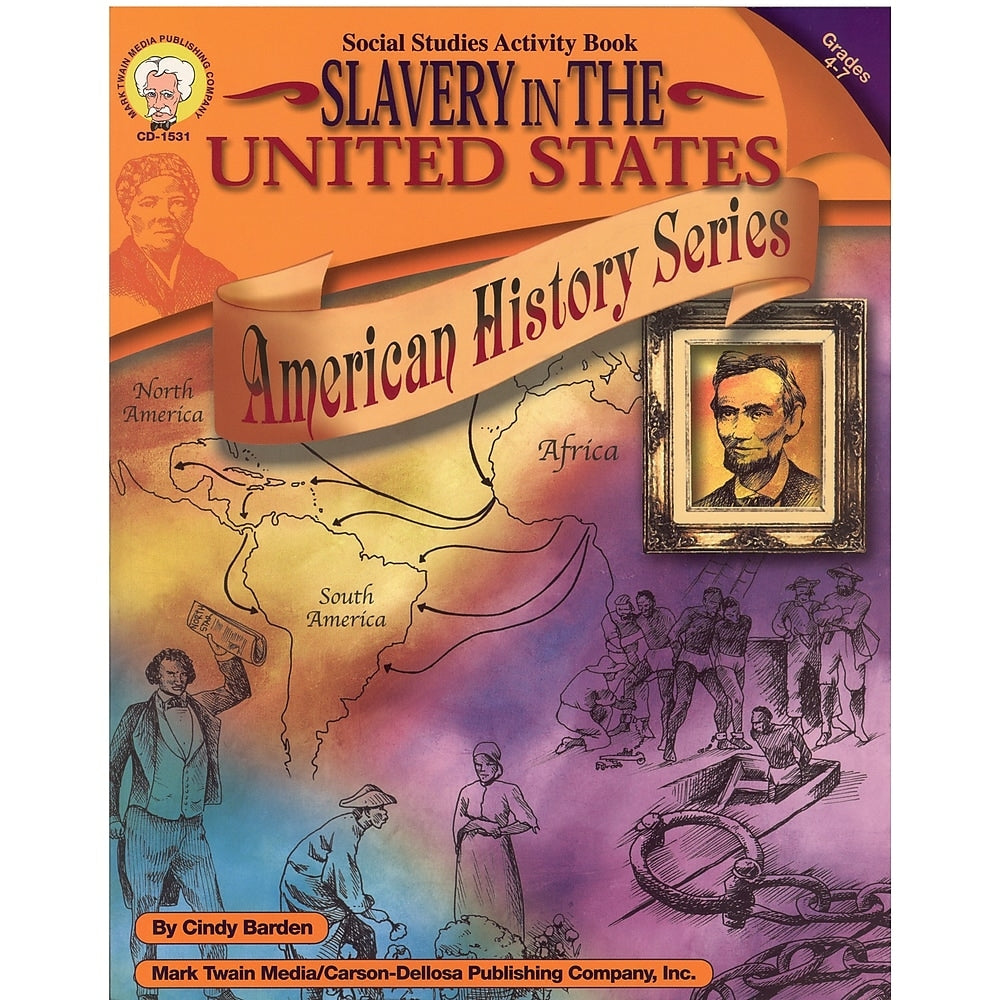 Image of eBook: Mark Twain 1531-EB Slavery in the United States - Grade 4 - 7