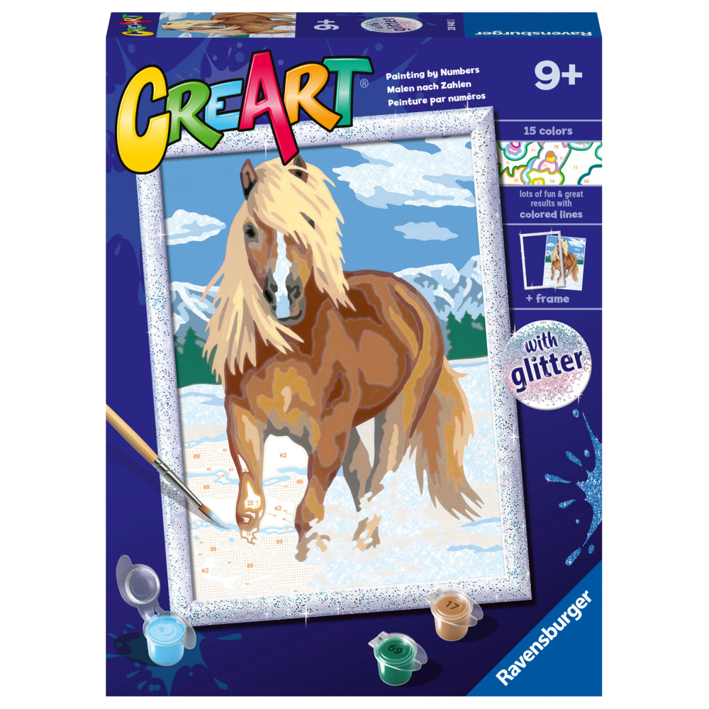 Image of Ravensrburger CreArt The Royal Horse Painting by Numbers Series D