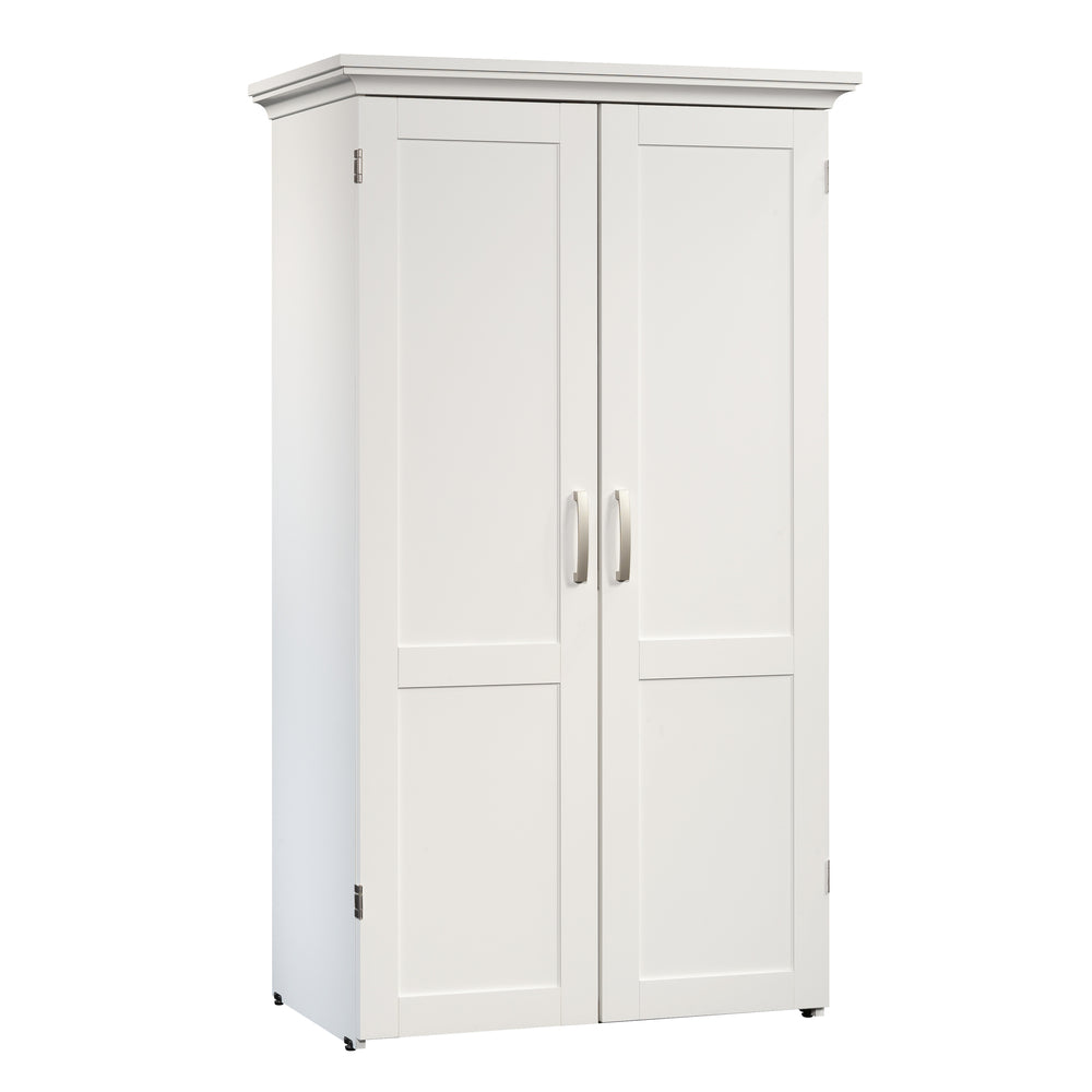 Image of Sauder Select Craft Armoire - 61.57" H - Soft White (430446)