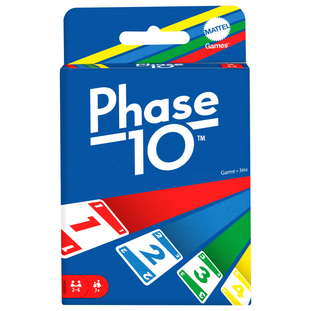 Image of Mattel Games Phase 10 Card Game Bilingual