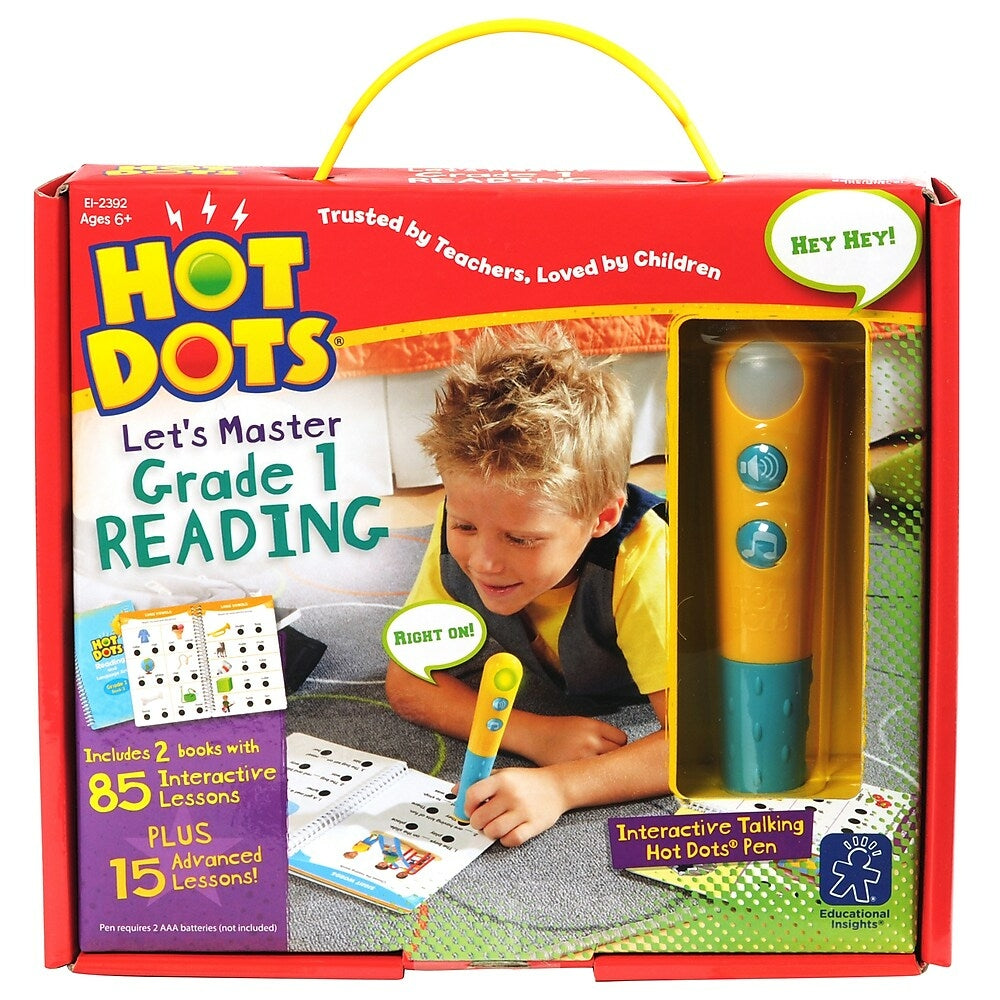 Image of Hot Dots Let's Master Grade 1 Reading, Ages 6+ (EI-2392)