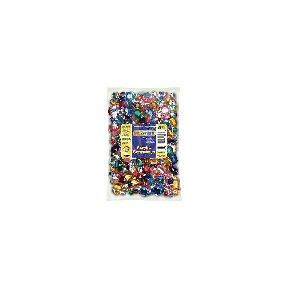 Image of Chenille Craft Acrylic Gemstones Classpack, 1 Pound