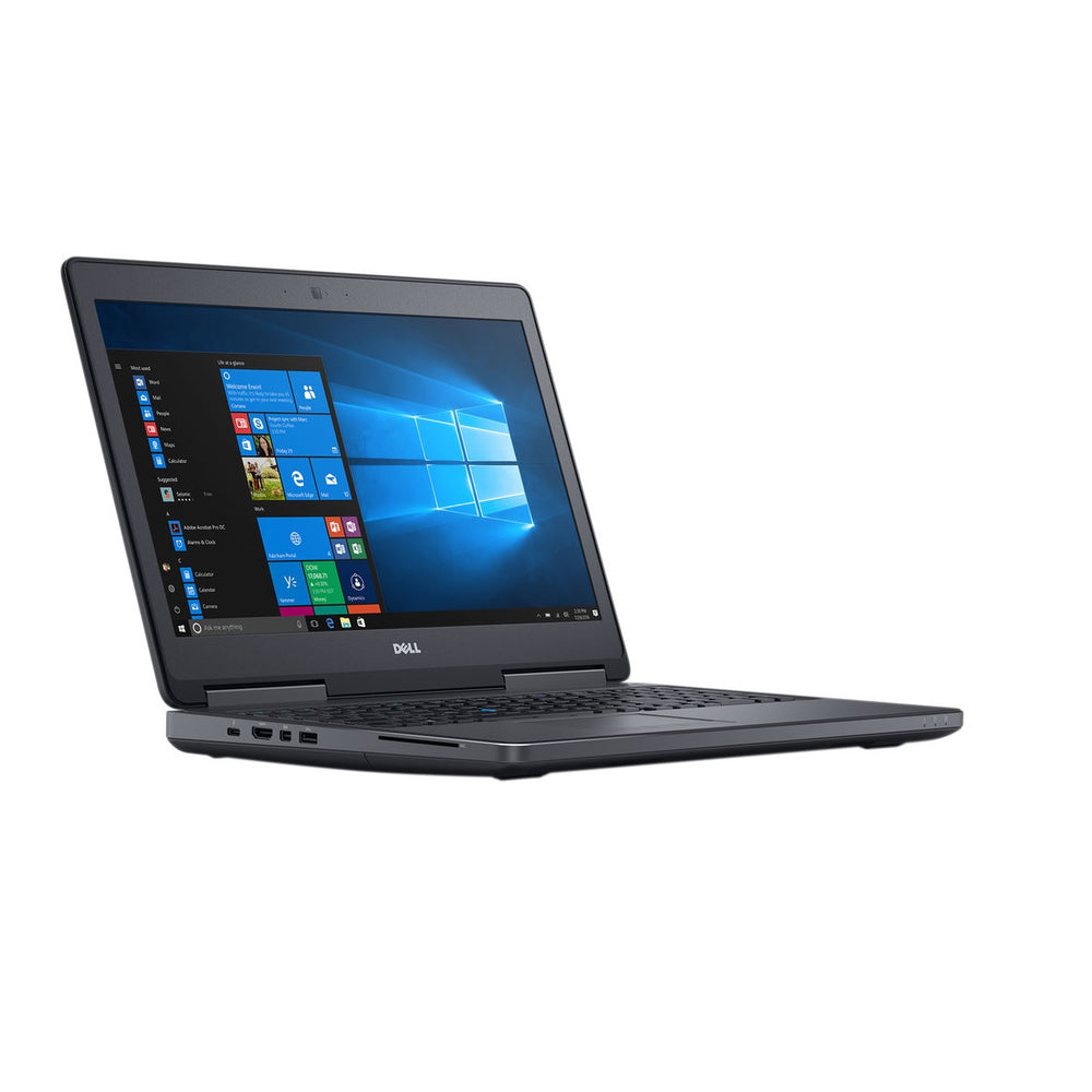 Image of Dell Refurbished Precision 7520 15.6" Mobile Workstation - Intel Core i7-6820HQ - 512GB SSD - 16GB RAM - Windows 10 Pro, Black