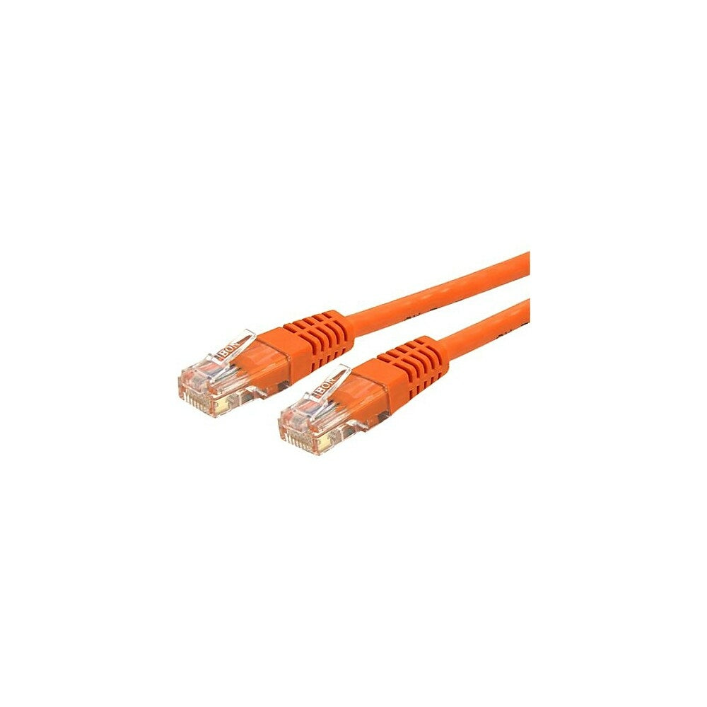 Image of StarTech C6PATCH6OR 6' Cat 6 Molded Patch Cable, Orange