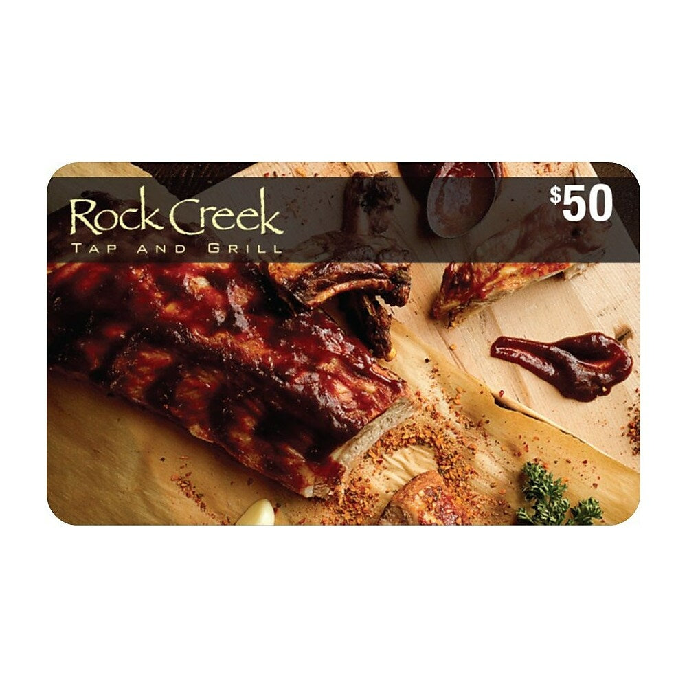 Image of Rock Creek Tap And Grill Gift Card | 50.00