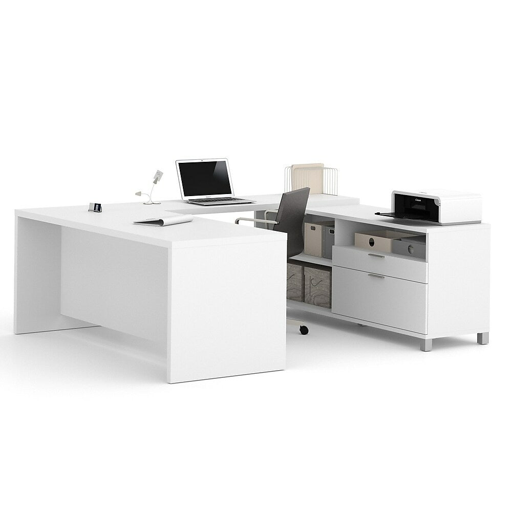 Image of Pro-Linea U-Desk, White