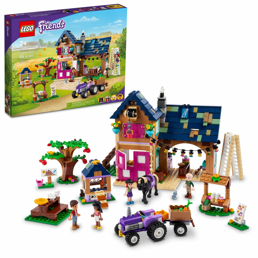 Image of LEGO Friends Organic Farm Building Kit - 826 Pieces