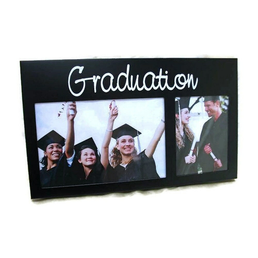 Image of Elegance Graduation Collage Photo Frame, Black