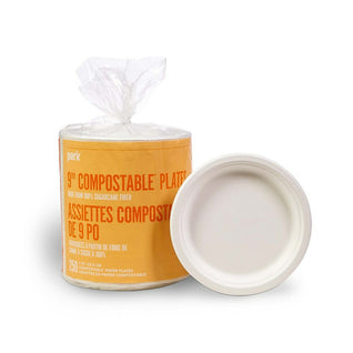 Guzzini Tierra Post Consumer Recycled Plastic Bowls - 4.8D x 2.0H - 11.7  Fl Oz - Milk White - 6 Pack