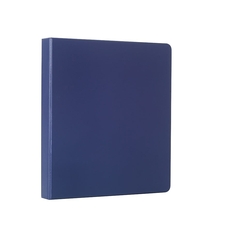 Image of Staples Standard Binder with D-Rings - 1/2" - Blue