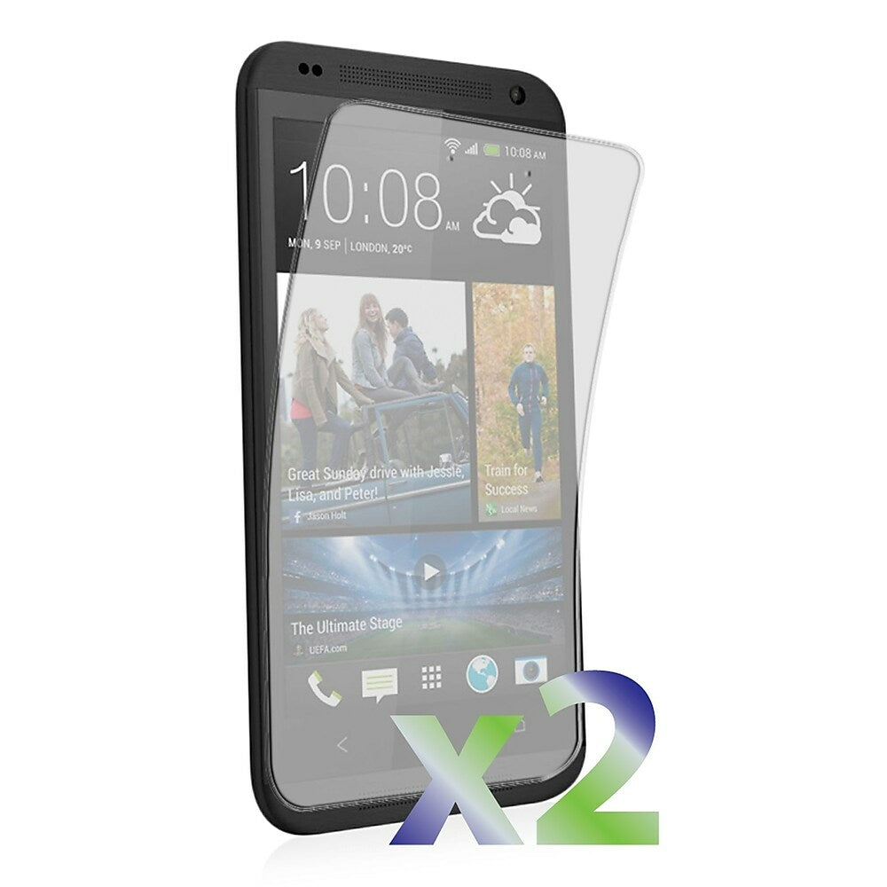 Image of Exian HTC Desire 601 Screen Protector, 2 Pieces, Clear
