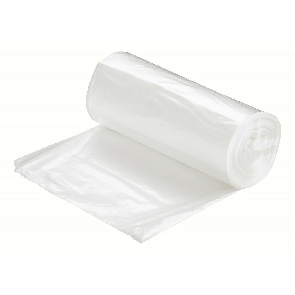 Image of Berry Plastics 22" x 24" 0.5mil Polyethylene Regular Degradable Garbage Bag, Clear, 500 Pack