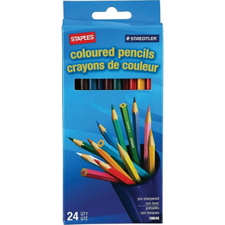 Crayons de couleur Crayola - Paquet de 24