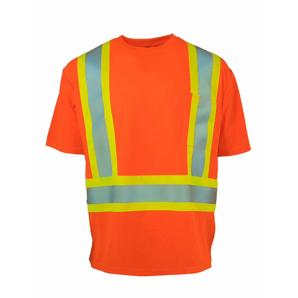Image of Forcefield Short Sleeve Safety Tee - Orange - Large