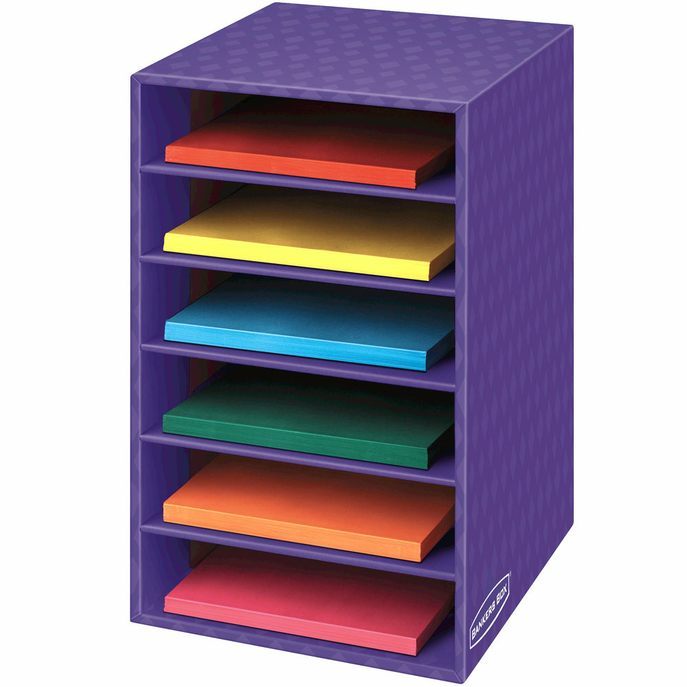 Image of Bankers Box Letter-Size 6-Shelf Organizer