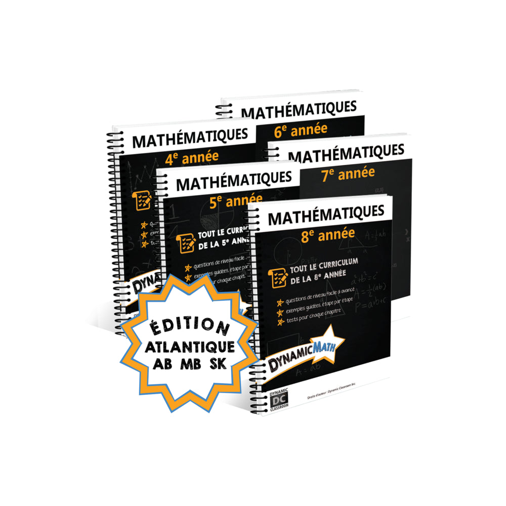 Image of Dynamic Math Atlantic Canada French - Grade 4