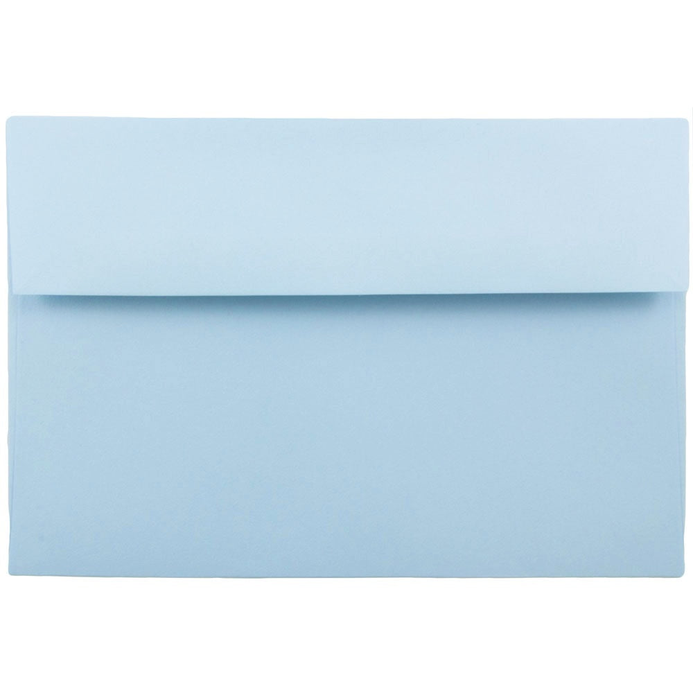 Image of JAM Paper A10 Invitation Envelopes, 6 x 9.5, Baby Blue, 1000 Pack (155689B)