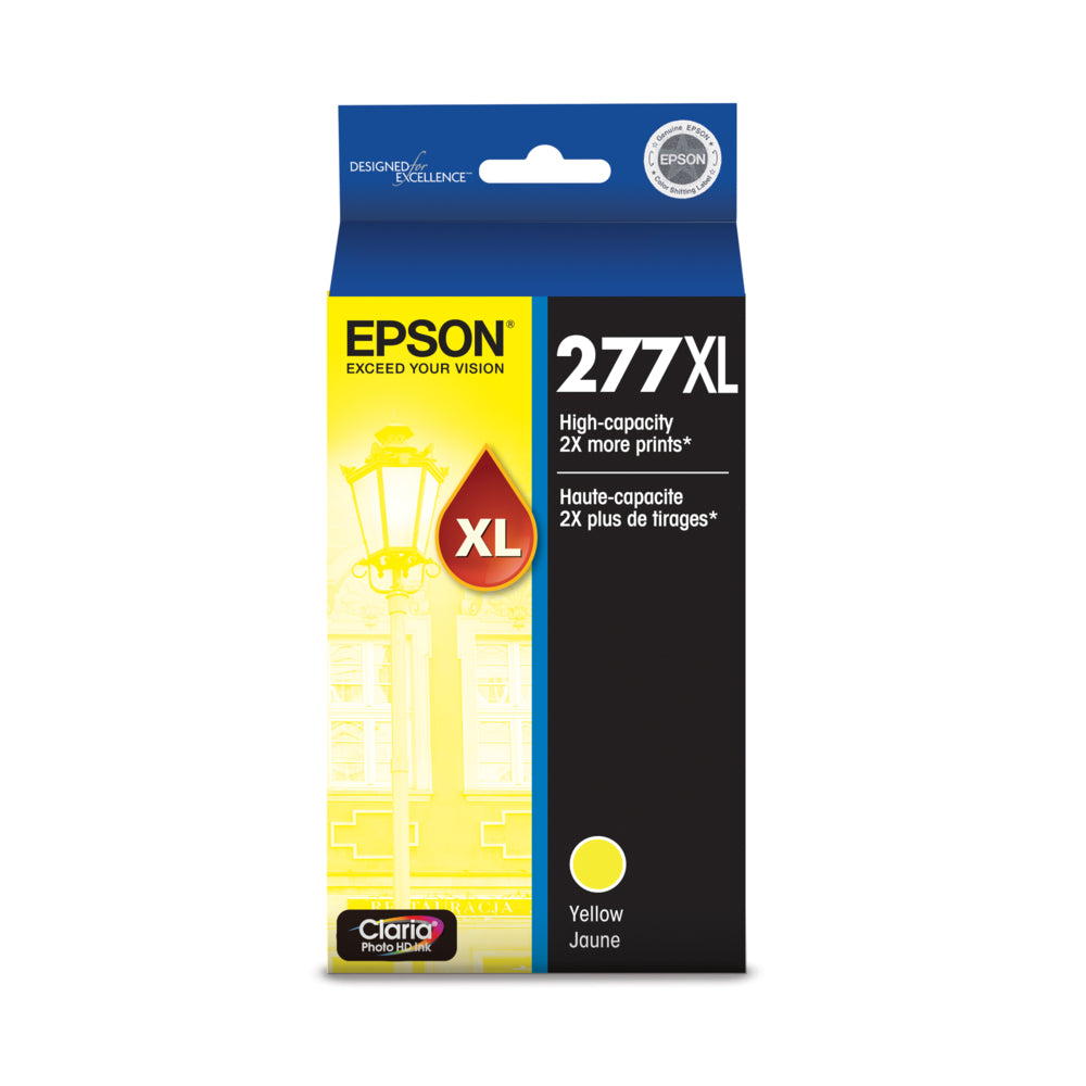 Image of Epson 277XL Ink Cartridge - High Capacity - Yellow
